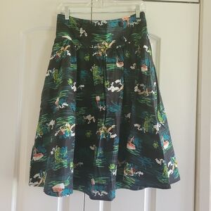 Swamp Thing Universal Studios Monsters Rockabilly Skirt